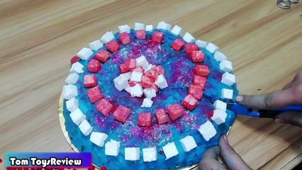 New Year Slime Cake  ASRM Videos  Very Satisfying Video  ASRM Video Compilation