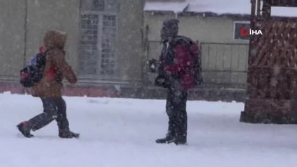 Öğrenciler Kar Tatilinin Keyfini Çıkardı