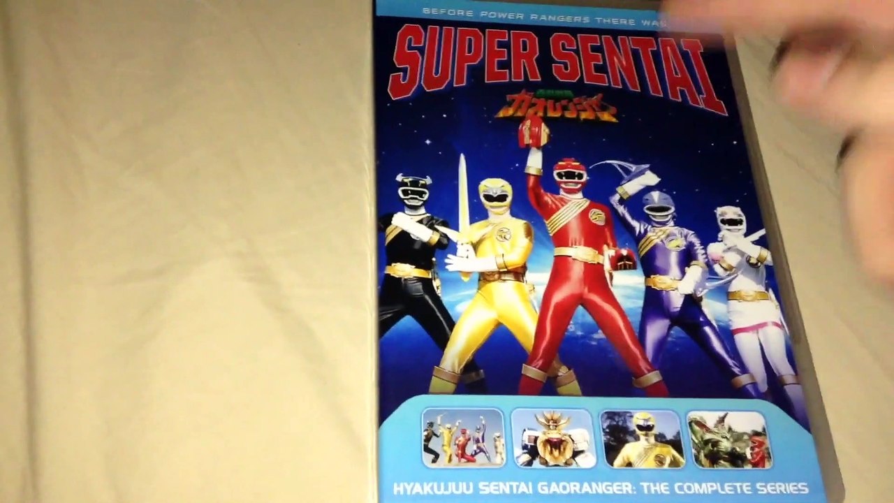 Hyakujuu Sentai Gaoranger: The Complete Series DVD Unboxing