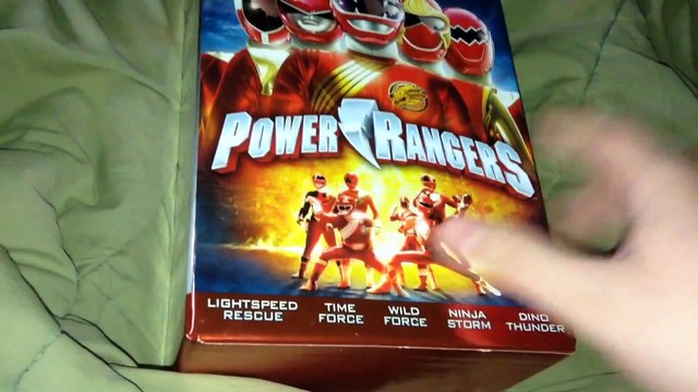 Power Rangers: Seasons 8-12 DVD Set Unboxing