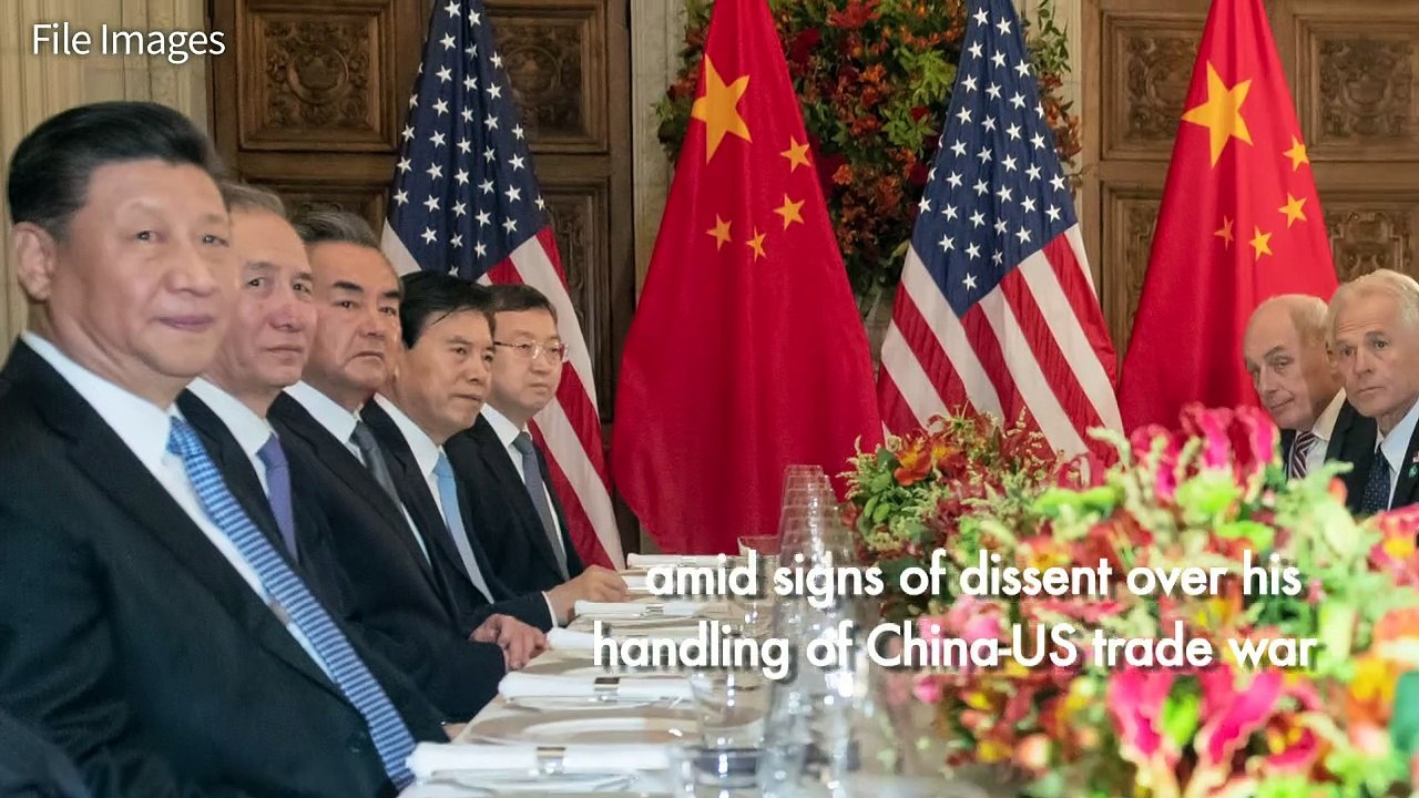 Top Chinese officials forced to carry out self-criticisms