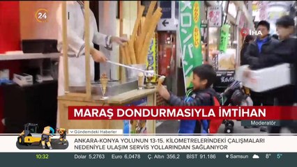 Maraş dondurması Tokyo'da