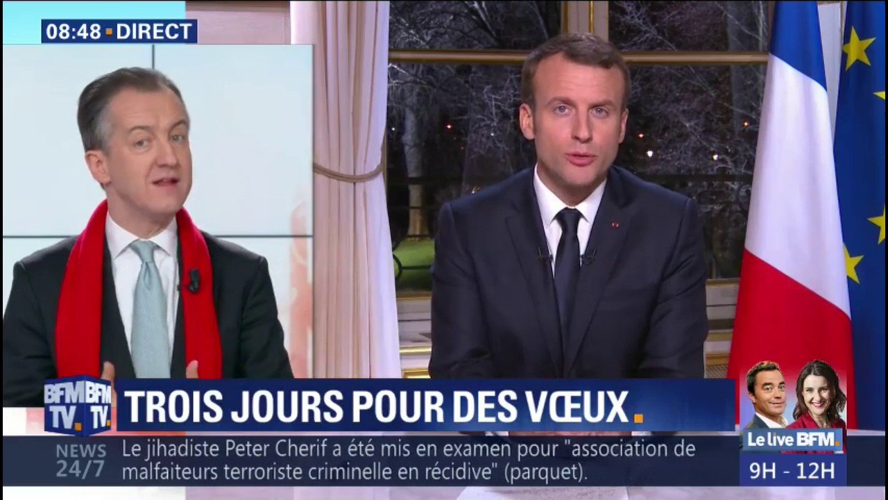 ÉDITO -  Pour Christophe Barbier: "les vœux peuvent être un outil de relance politique"