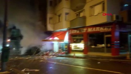 Trabzon İş Yerinde Patlama Oldu, Binada Yangı Çıktı