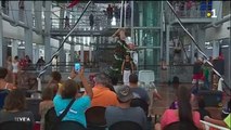 TH : Le cirque de Moorea offre un spectacle aux enfants hospitalisés