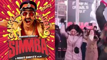 Simmba's New York fans crazy Flash Mob Dance for Ranveer Singh & Sara Ali Khan| FilmiBeat