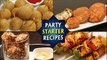 Party Snack Ideas - 6 BEST Finger Food Recipes for Party - Starters/Appetizers