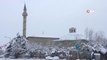 Harput'ta Kar Yağışı Kenti Beyaza Bürüdü