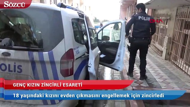 İstanbul’da genç kızın zincirli esareti