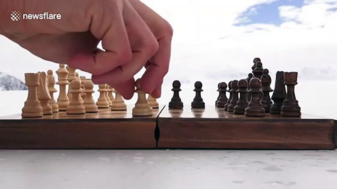 US chess players keep their cool during match in Antarctica