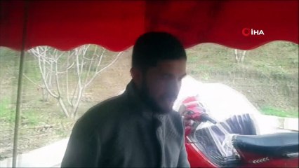 Hırsız büfeyi talan etti