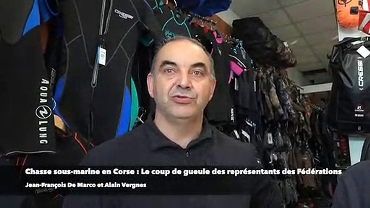 Chasse sous-marine en Corse : Le coup de gueule des représentants des Fédérations