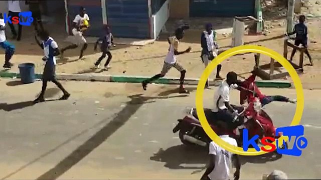 Un motard percute un enfant lors d’une bataille rangée