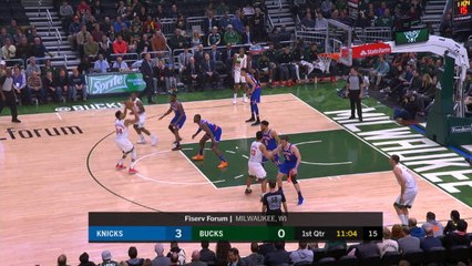 Giannis double-double helps Bucks to Knicks