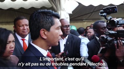 Les élections a Madagascar, un "exemple" selon Rajoelina