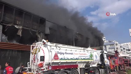 Mersin'de İş Yeri Yangını: 1 Ölü 5 Yaralı