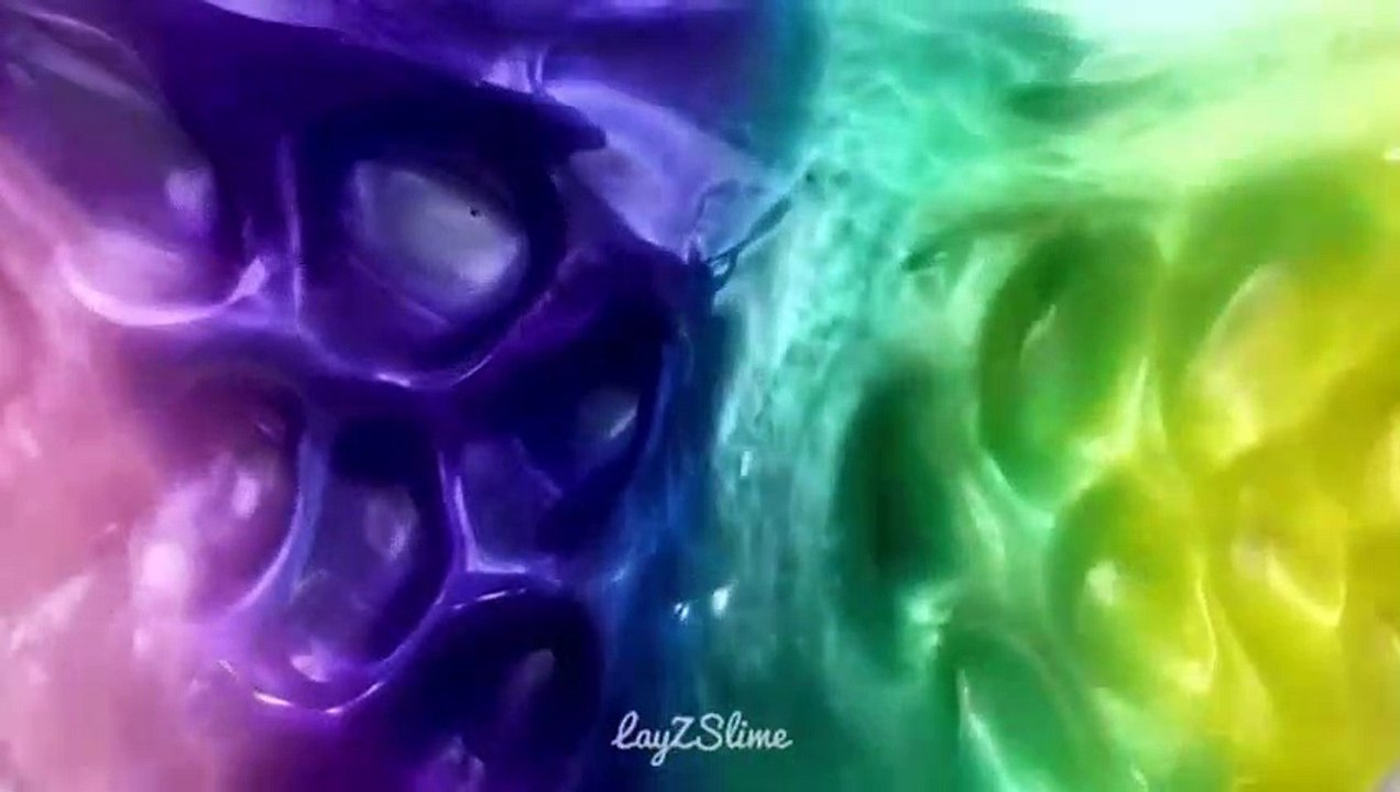 The COOLEST Slime Smoothie-ASMR Slime Video
