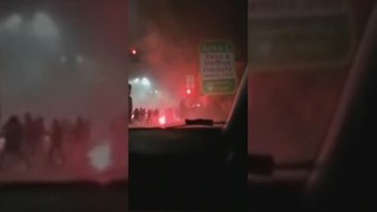 Nueve personas son investigadas por muerte de aficionado en el Inter-Nápoles