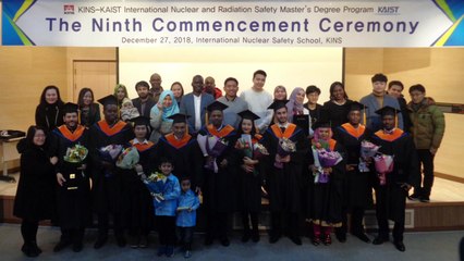 [대전·대덕] 국제원자력안전 석사과정 9기 졸업식 / YTN