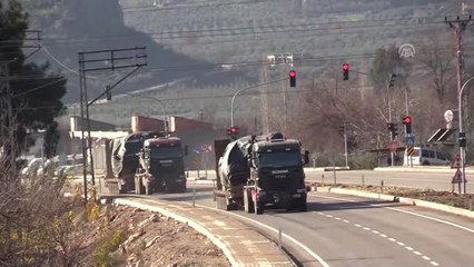 Suriye Sınırına Askeri Sevkiyat