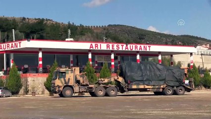 Suriye sınırına askeri sevkiyat - HATAY
