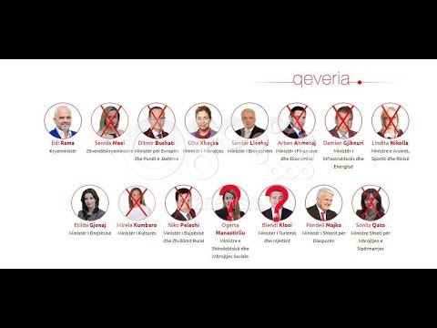 Ora News - Furtunë në qeveri: Ikën zv/kryeminstrja dhe 7 ministra, ja kush i zëvendëson