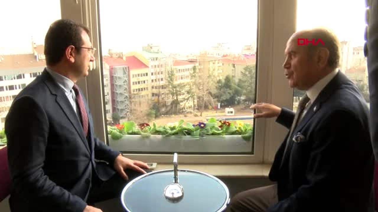 CHP Adayı İmamoğlu'dan Kadir Topbaş'a Ziyaret