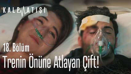 Trenin önüne atlayan çift! - Kalp Atışı 18. Bölüm