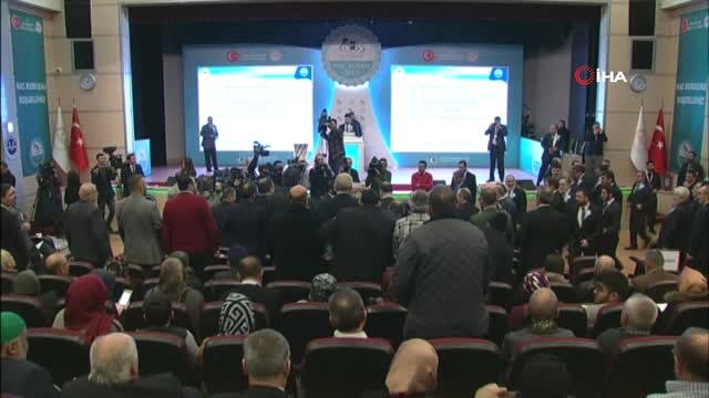 Diyanet İşleri Başkanı Erbaş, Hac Kuraları Çekimine Katıldı