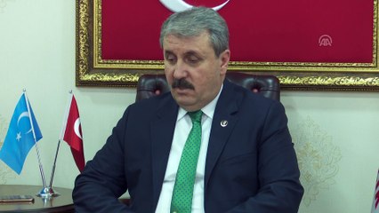 Destici: 'Tedbirli olmamız gerektiğini düşünüyorum' - ANKARA