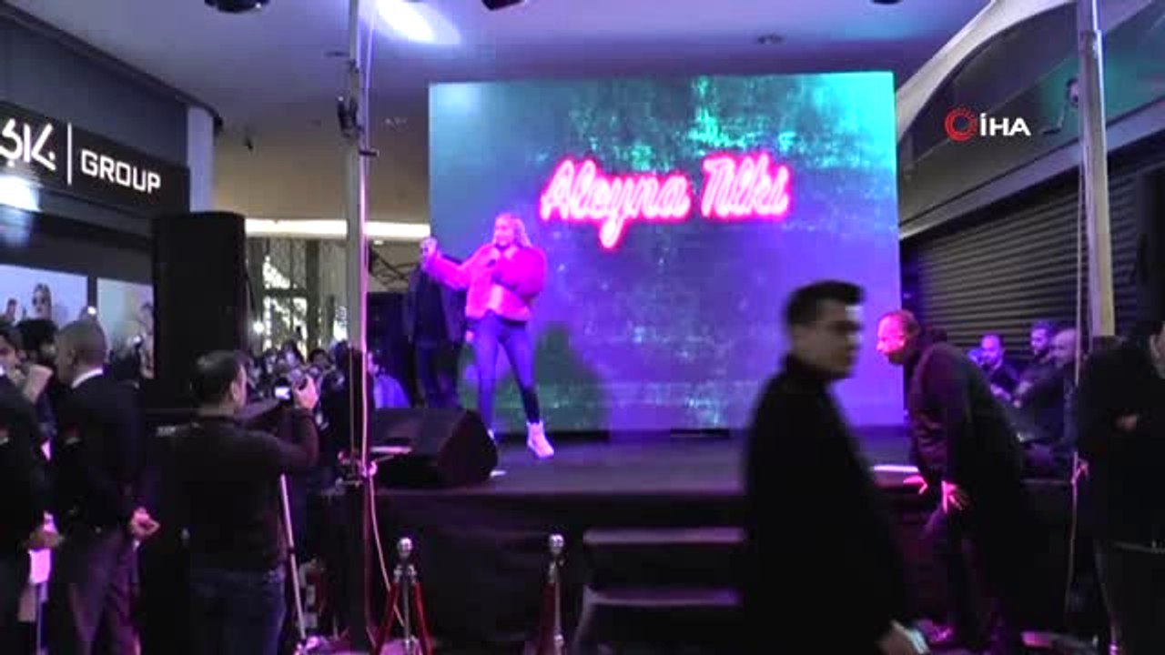 Forum Erzurum'da Aleyna Tilki Rüzgarı Esti