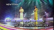 [Karaoke] Sầu Tím Thiệp Hồng - Quốc Đại ft. Cẩm Ly [Beat]