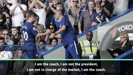 It's time to decide - Sarri on Hazard future