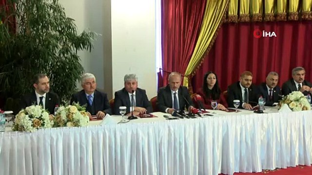 Bakan Turhan: “Amanos Tüneli ile Gaziantep, Kilis, Şanlıurfa, Kahramanmaraş ve Adıyaman da liman sahibi olacak”