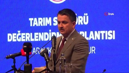 Bakan Pakdemirli: "Kaynaklarımızı Düzgün ve Doğru Değerlendiriyoruz, Bu Bir Başarıdır Ama...