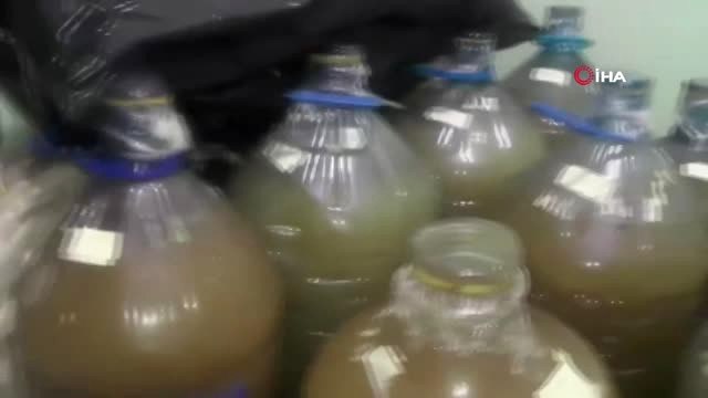 Yalova'da Yılbaşı Öncesi Kaçak İçki Operasyonu