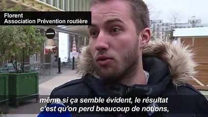 Alcool au volant: les Français mal préparés au post-réveillon