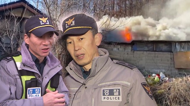 불길 뛰어들어 지적장애인 구한 경찰 할 일 했을 뿐 / YTN