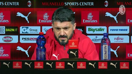 Highlights CS Gattuso vigilia Milan-Spal