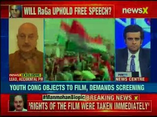 Congress-BJP in bitter spat over The Accidental Prime Minister, Anupam Kher answer to Congress