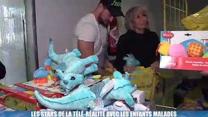 Les stars de la télé-réalité avec les enfants malades de la Timone