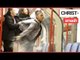 Woman SMASHES bottle on London tube - showering passengers in shards of glass | SWNS TV