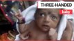 Baby being worshipped as god after being born with three hands | SWNS TV