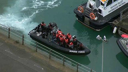 Inquietud en Londres por la ruta migratoria del Canal de la Mancha