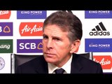 Leicester 2-1 Manchester City - Claude Puel Full Post Match Press Conference - Premier League