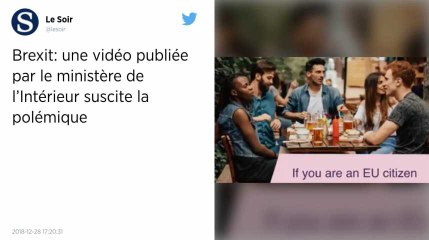 Royaume-Uni. Le ministère de l’Intérieur critiqué pour une vidéo sur le Brexit