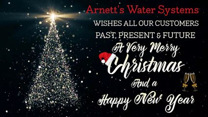 Merry Christmas to Our Customers - Arnetts Water Systems