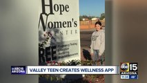 Valley teenager creates wellness app