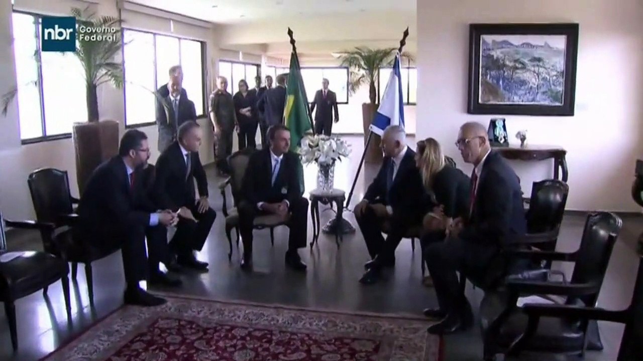 Netanyahu e Bolsonaro se encontram