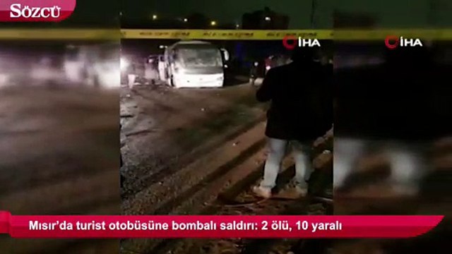 Mısır’da turistleri taşıyan otobüse bombalı saldırı!